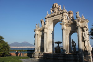 Fuente de la inmaculada Nápoles