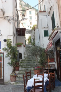 Plaza Espíritu Santo en Amalfi