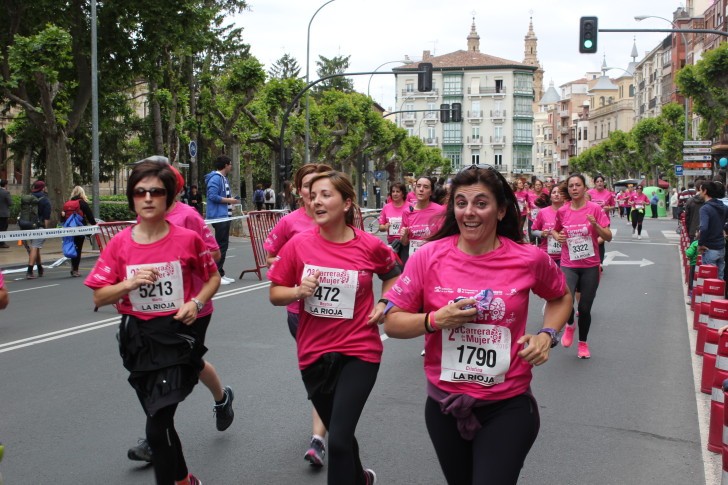 Fotos de la II Carrera de la Mujer en Logroño