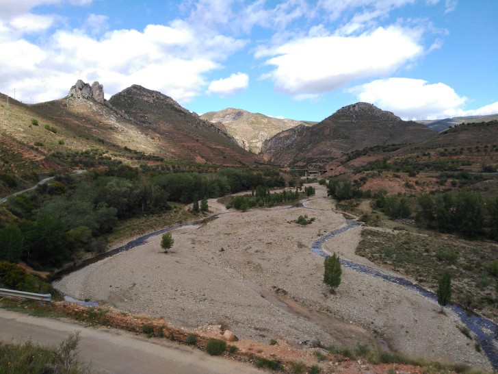 Vía verde del Cidacos próximo a Arnedillo