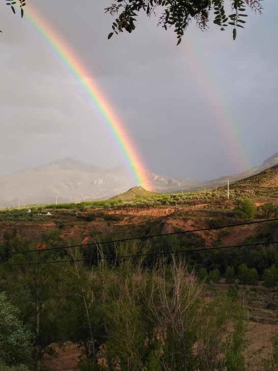 Arcoiris en el Valle del Cidacos