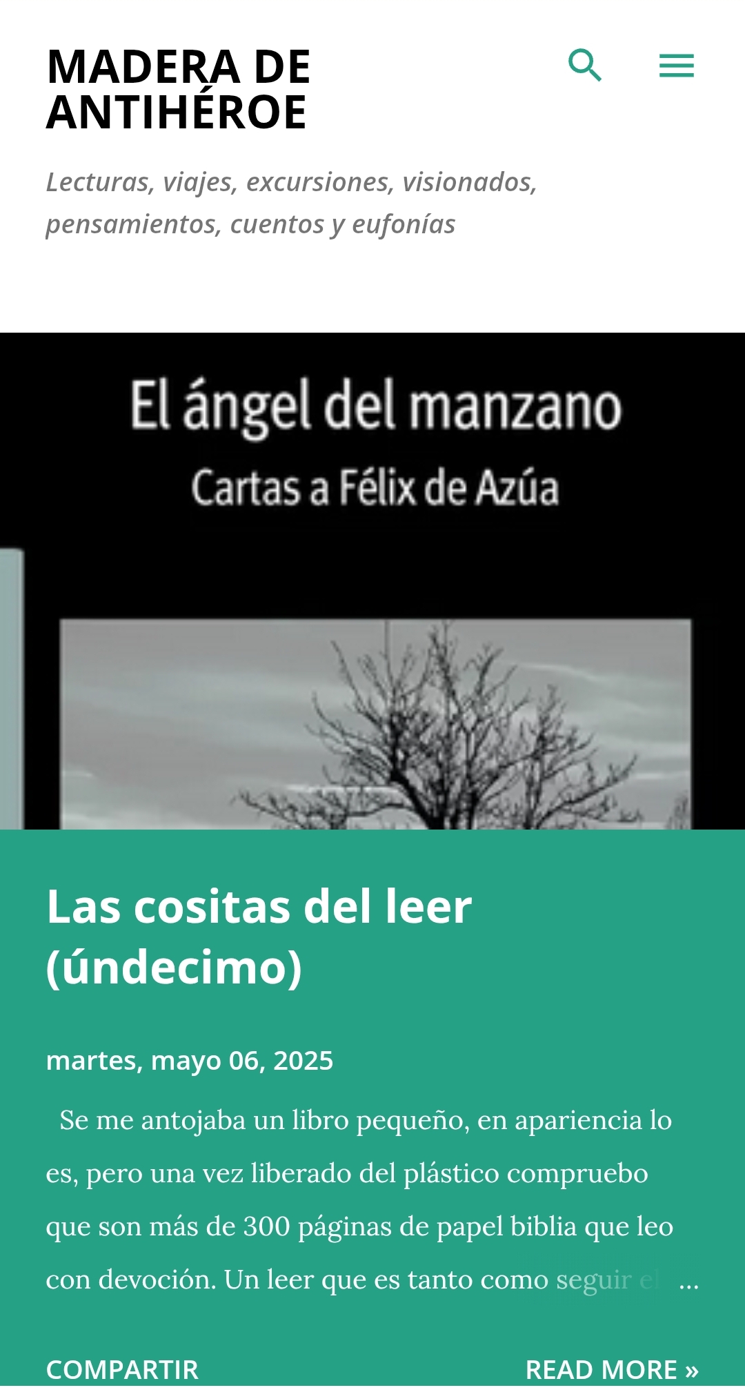 Madera de antihéroe 