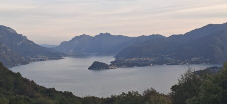 Vista del lago desde Briglia